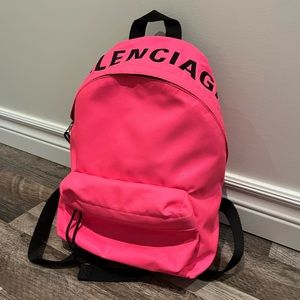 Balenciaga wheel backpack small size 
Authentic